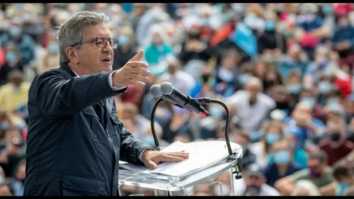 Meeting de Jean-Luc Mélenchon à Valence